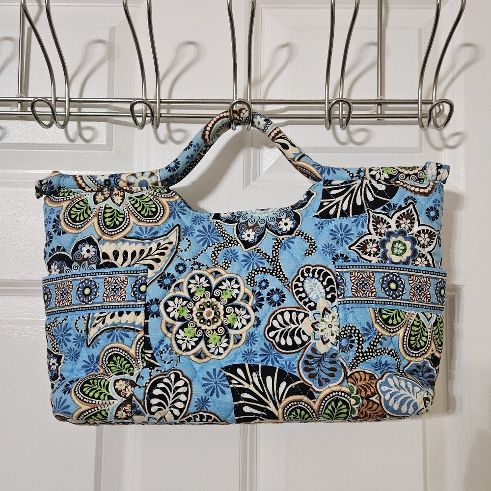 Vera Bradley floral print satchel bag
